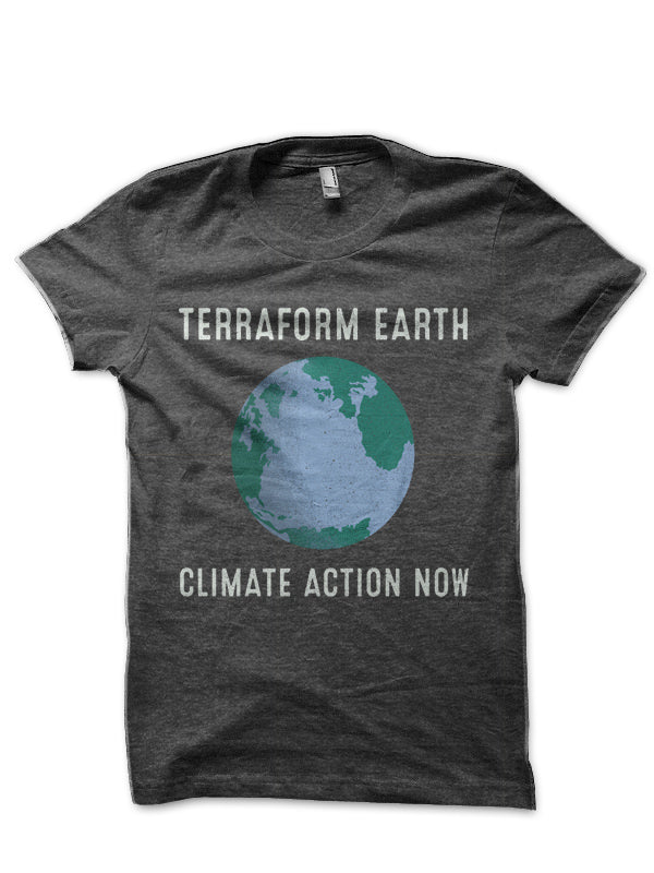 Climate -Terraform Earth T-Shirt Hoodie, Sweatshirt | PureTeeCo.com