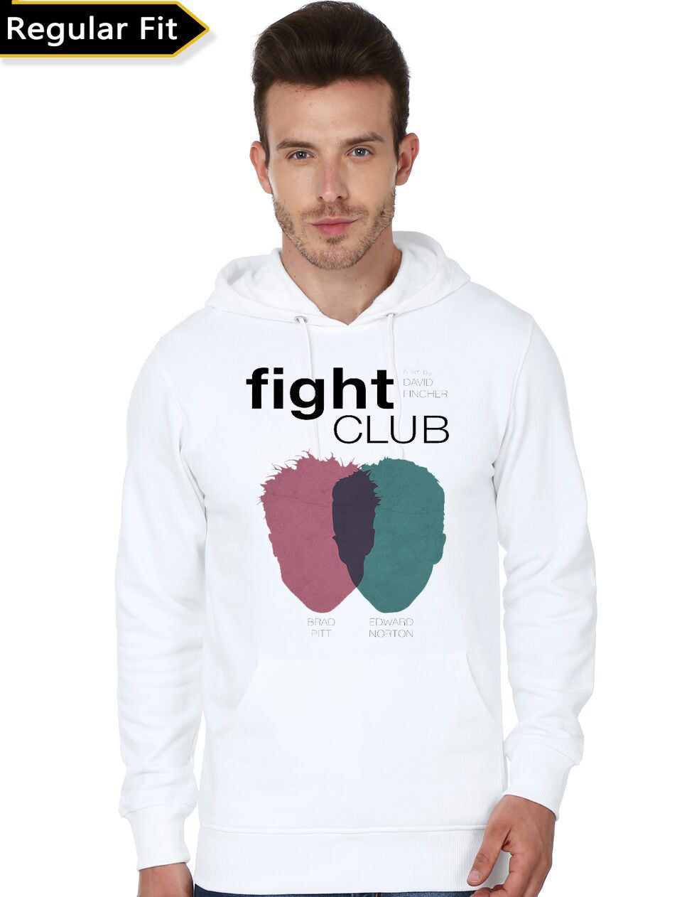 Brad Pitt â€“ Fight Club Hoodie T-Shirts, Sweatshirt | PureTeeCo.com