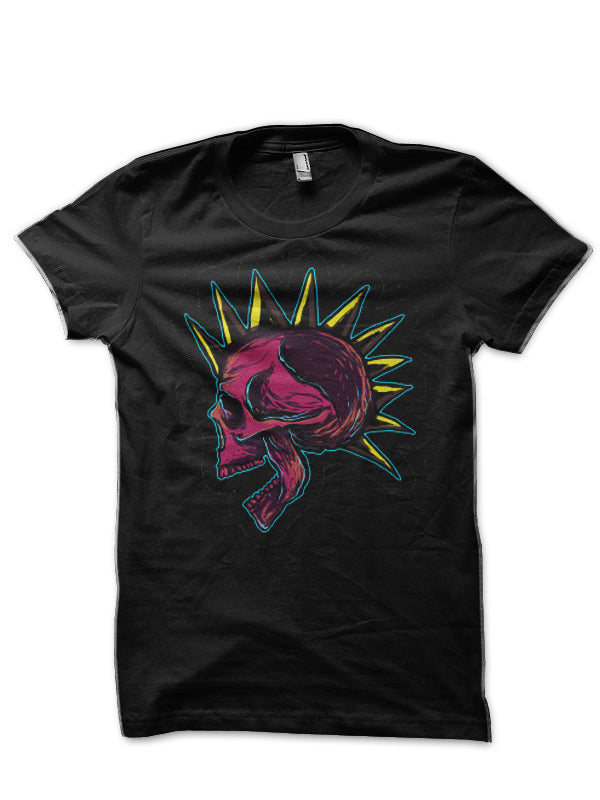 Skull Punk T-Shirt Hoodie, Sweatshirt | PureTeeCo.com