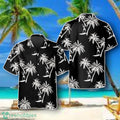 Coconut Tree Skull Black Hawaiian Shirt Style Gift