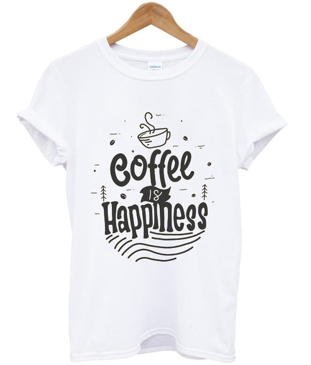 coffee is happiness t-shirt Hoodie, Sweatshirt | PureTeeCo.com