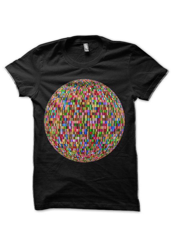 Color Ball Black T-Shirt Hoodie, Sweatshirt | PureTeeCo.com