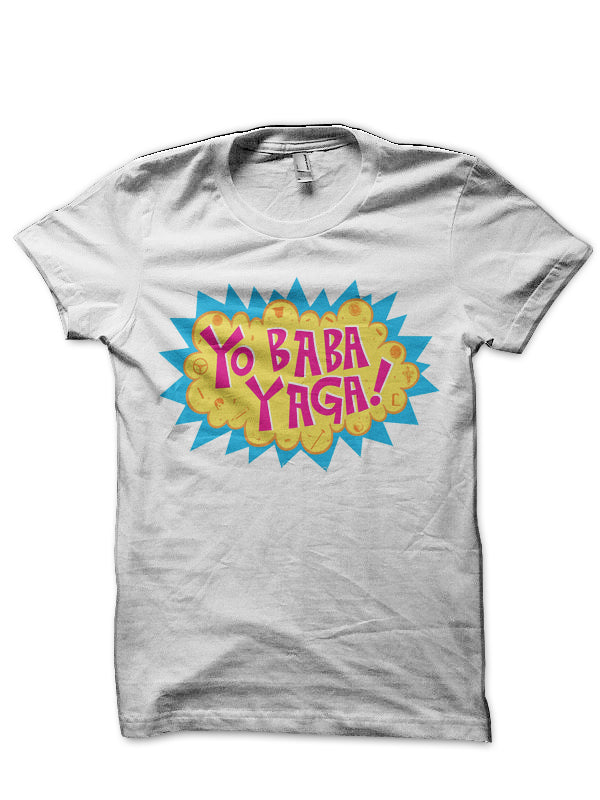 Yo Baba Yaga! White T-Shirt Hoodie, Sweatshirt | PureTeeCo.com