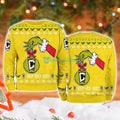 Columbus Crew Sc Grinch Hand Ugly Christmas Sweater 3D