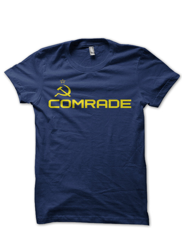 Comrade Half Sleeve T-Shirt Hoodie, Sweatshirt | PureTeeCo.com