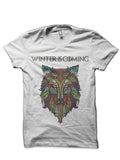 Winter Is Coming White T-Shirt Hoodie, Sweatshirt | PureTeeCo.com