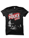 The Police Live Concert Black T-Shirt Hoodie, Sweatshirt | PureTeeCo.com