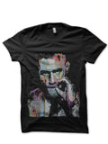 Connor Spray Paint Black T-Shirt Hoodie, Sweatshirt | PureTeeCo.com