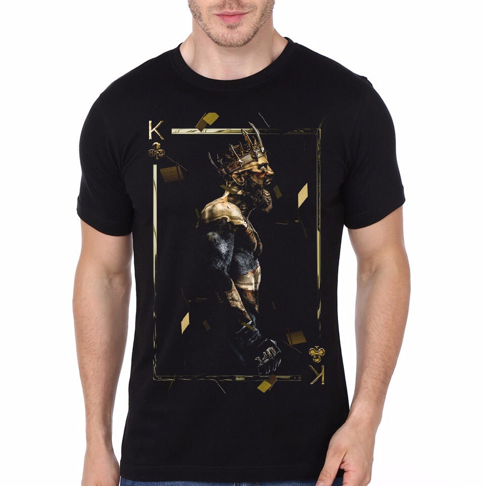 Conor Mcgregor King UFC Black T-Shirt Hoodie, Sweatshirt | PureTeeCo.com