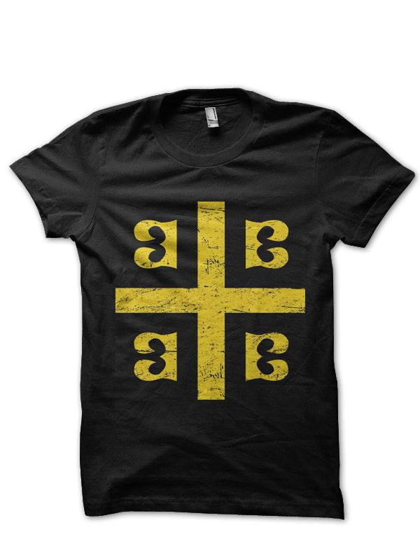 Constantinople 1453 Byzantine Empire Black T-Shirt Style001 Hoodie, Sweatshirt | PureTeeCo.com