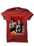 Contra Red T-Shirt Hoodie, Sweatshirt | PureTeeCo.com