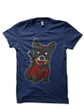 Corgi Dogs Navy Blue T-Shirt Hoodie, Sweatshirt | PureTeeCo.com