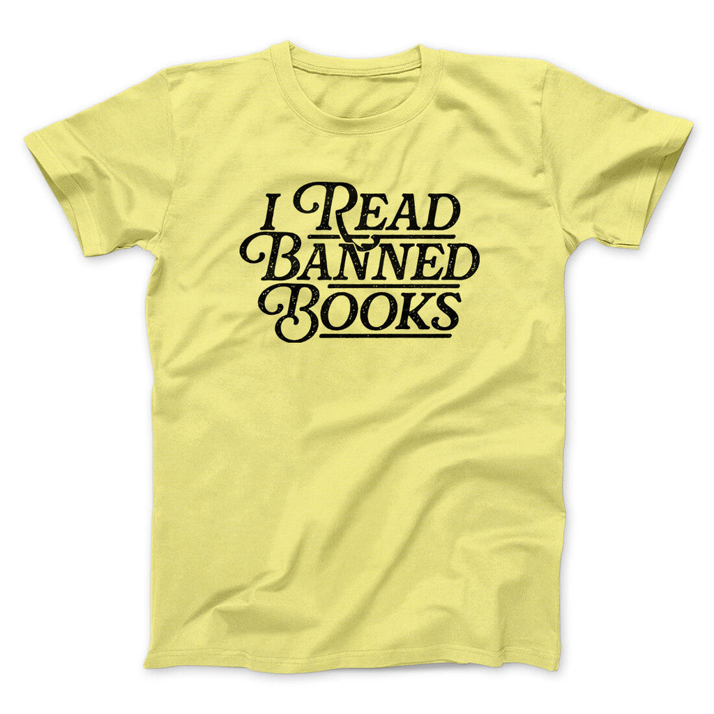 I Read Banned Books Men/Unisex T-Shirt Hoodie, Sweatshirt | PureTeeCo.com (Image 3)