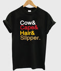 cow cape hair slipper t-shirt Hoodie, Sweatshirt | PureTeeCo.com