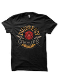 Dungeon Crawlers Club Black T-Shirt Hoodie, Sweatshirt | PureTeeCo.com