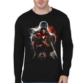Assassins Creed Black Full Sleeve Tee Hoodie, Sweatshirt | PureTeeCo.com
