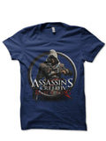 Assassins Creed Navy Blue Tee Hoodie, Sweatshirt | PureTeeCo.com