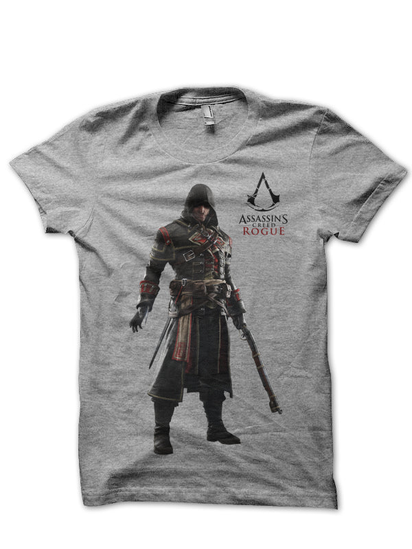 Assassins Creed Grey Tee Hoodie, Sweatshirt | PureTeeCo.com