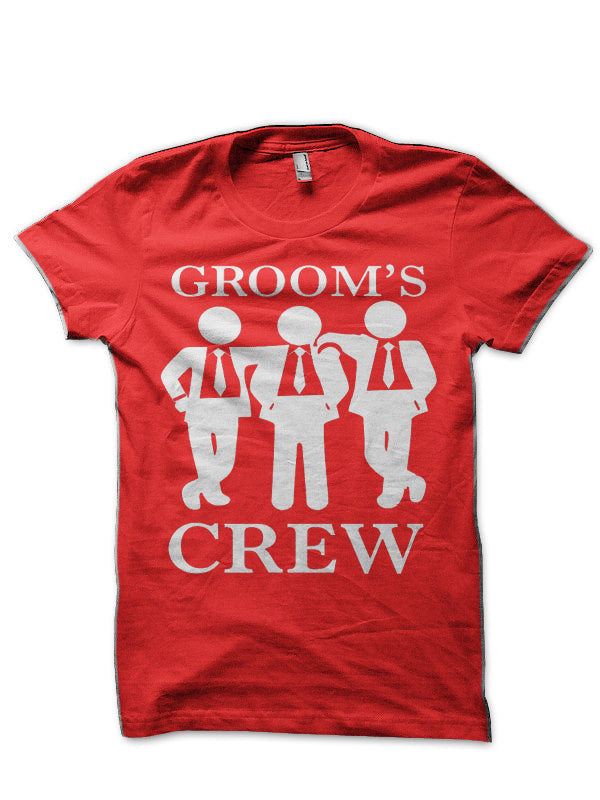 Groomâ€™s Crew T-Shirt Hoodie, Sweatshirt | PureTeeCo.com