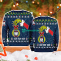 Crotone Grinch Hand Ugly Christmas Sweater 3D