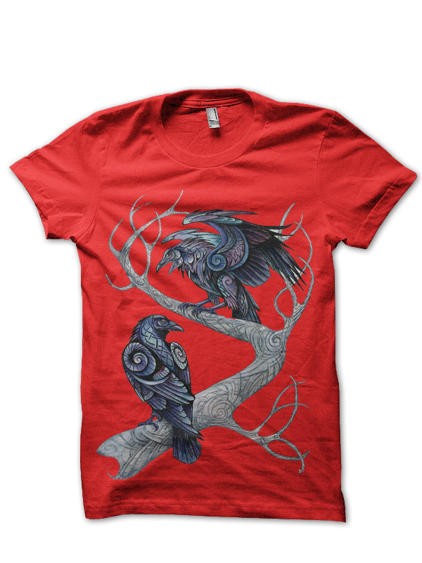Raven Crow T-Shirt Hoodie, Sweatshirt | PureTeeCo.com