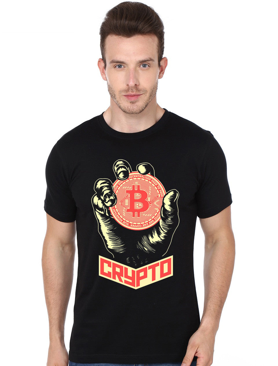 Cryptocurrency Black T-Shirt Style001 Hoodie, Sweatshirt | PureTeeCo.com