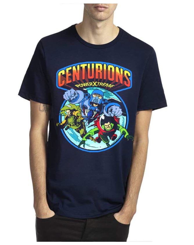 Centurions Navy Blue Half Sleeve T-Shirt Hoodie, Sweatshirt | PureTeeCo.com