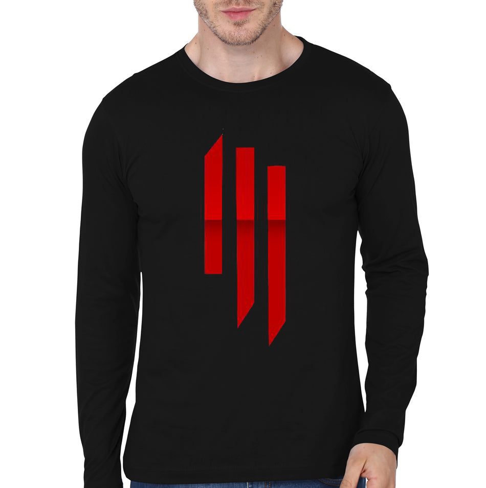 Custom Black Full Sleeve Tee Style002 Hoodie, Sweatshirt | PureTeeCo.com