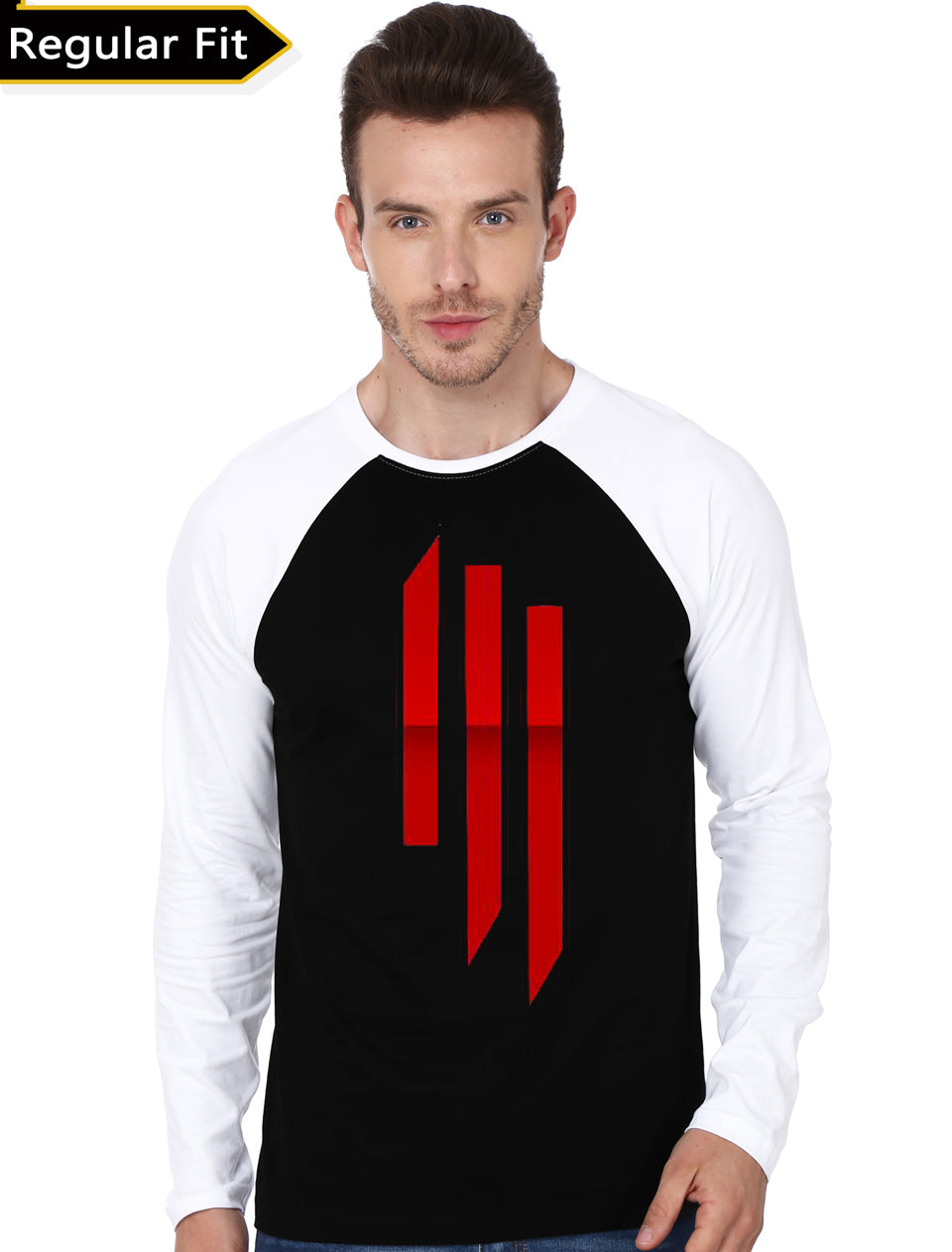 Custom Raglan Tee 2 Hoodie, Sweatshirt | PureTeeCo.com