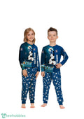 Custom Name Houston Astros Cartoon Mouse Couple Christmas Matching Pajamas Set
