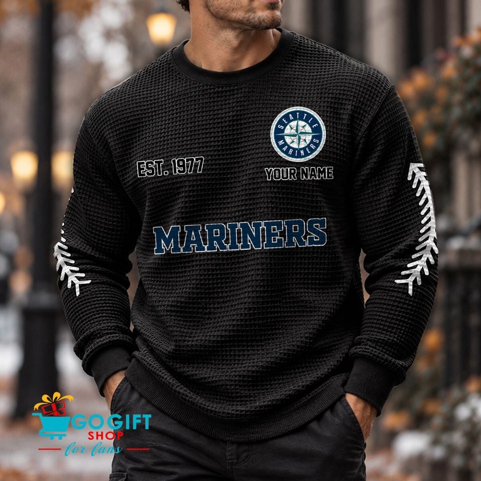 Mariners Waffle Sweatshirt