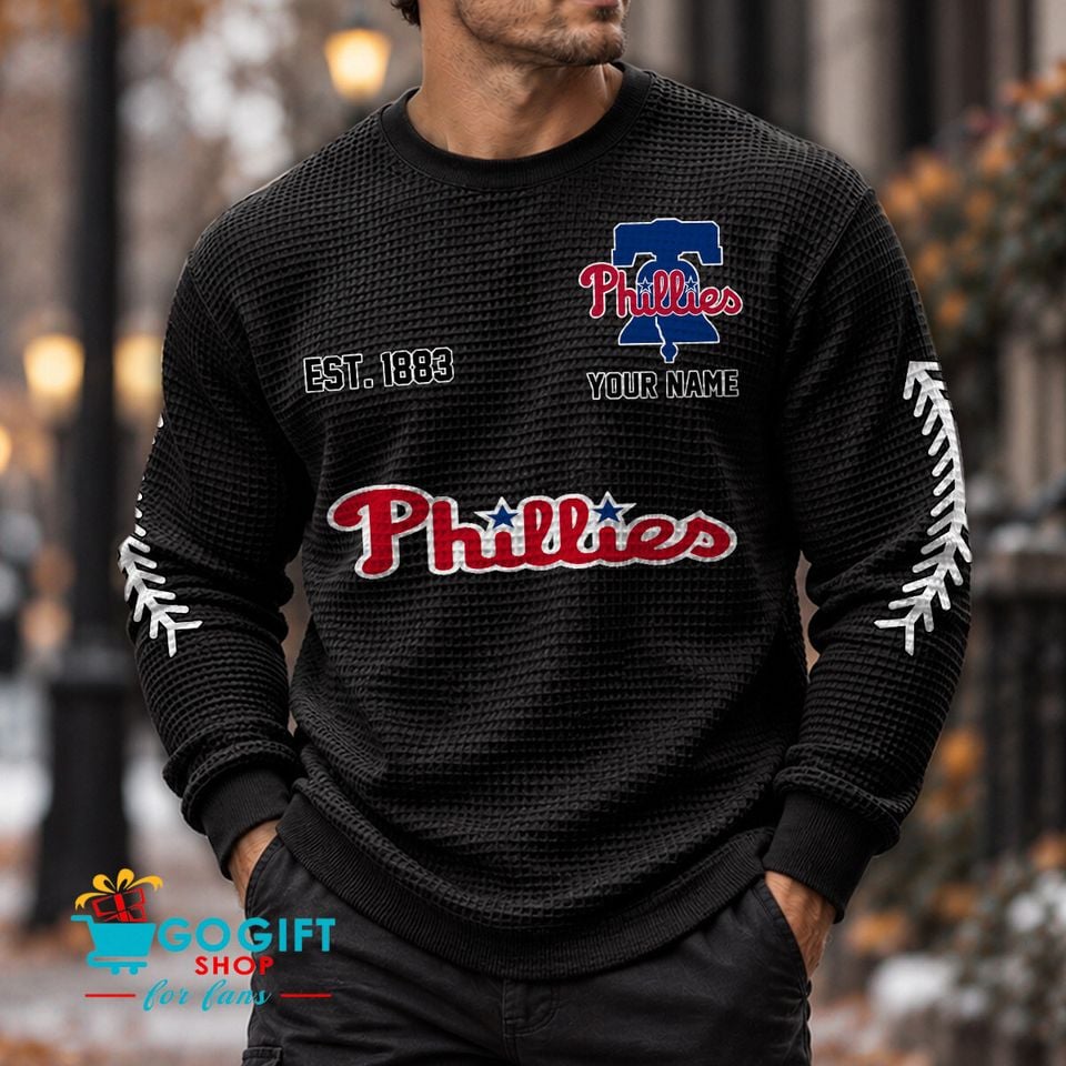 Phillies Waffle Sweatshirt