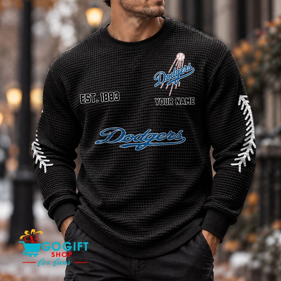 Los Angeles Dodger Waffle Sweatshirt