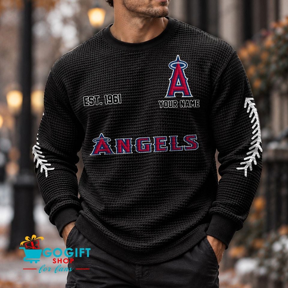 Los Angeles Angels Waffle Sweatshirt