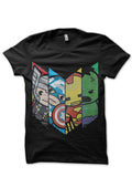 Cute Avengers Black T-Shirt Hoodie, Sweatshirt | PureTeeCo.com