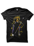 DBZ Black Tee Hoodie, Sweatshirt | PureTeeCo.com