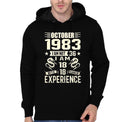 I Am Not 36 I Am 18 Black Hoodie T-Shirts, Sweatshirt | PureTeeCo.com