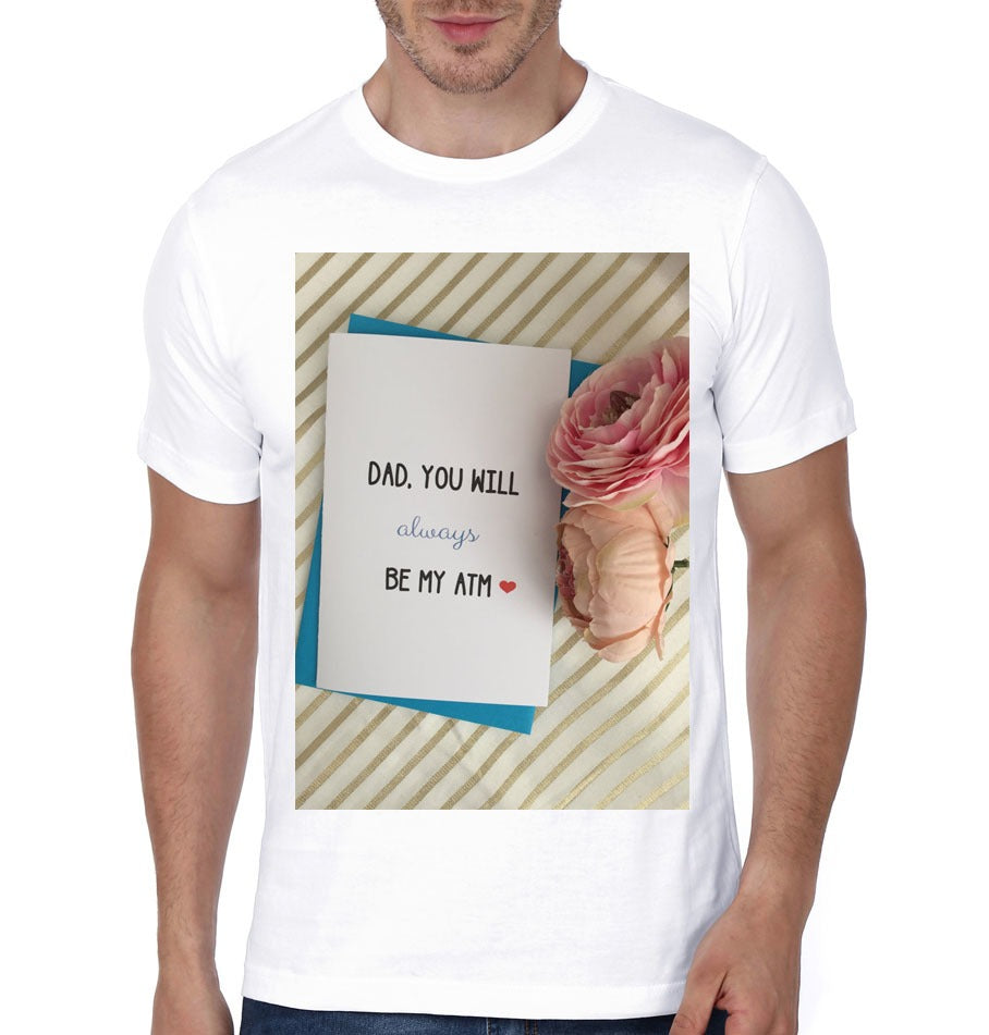 Dad White T-Shirt Hoodie, Sweatshirt | PureTeeCo.com