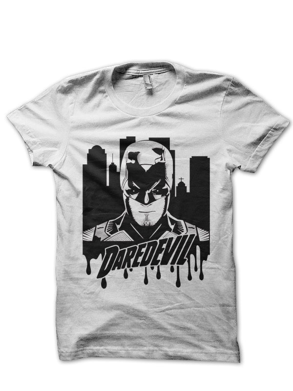 Daredevil White Tee Style001 Hoodie, Sweatshirt | PureTeeCo.com