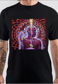 Alex Grey Half Sleeve Black T-Shirt Hoodie, Sweatshirt | PureTeeCo.com