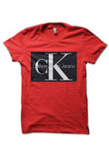 CK Red T-Shirt Hoodie, Sweatshirt | PureTeeCo.com