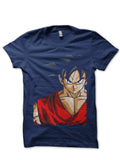 DBZ Navy Blue Tee Hoodie, Sweatshirt | PureTeeCo.com