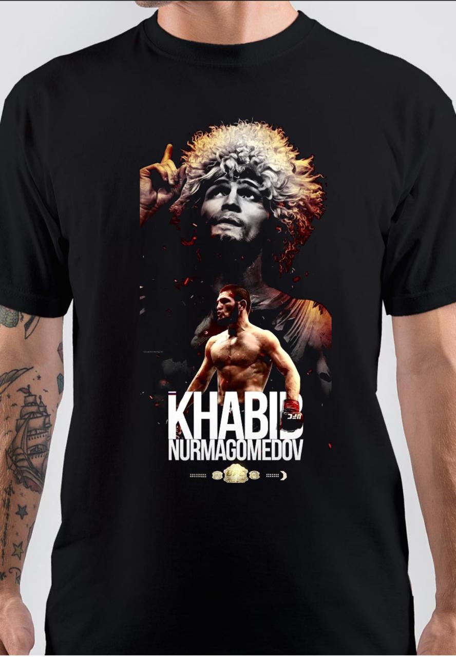 Khabib Nurmagomedov T-Shirt Style005 Hoodie, Sweatshirt | PureTeeCo.com