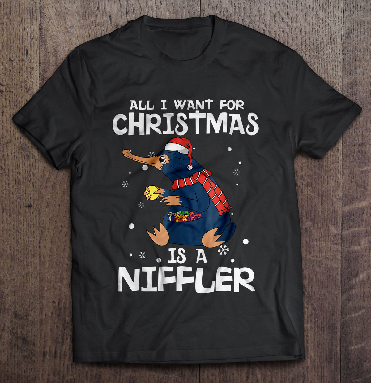All I Want For Christmas Is A Niffler Ugly Christmas Sweater Version2