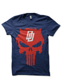 Daredevil Navy Blue Tee Hoodie, Sweatshirt | PureTeeCo.com