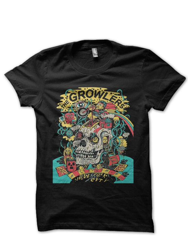 The Growlers Black T-Shirt Hoodie, Sweatshirt | PureTeeCo.com