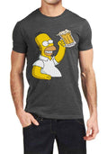 Homer Simpson Beer T-Shirt Style001 Hoodie, Sweatshirt | PureTeeCo.com