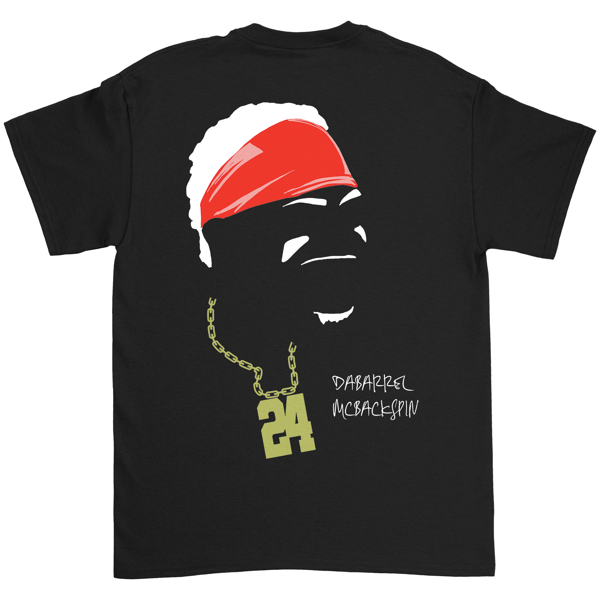 Dakota McFadden - DaBarrel McBackspin T-Shirt - Black Hoodie, Sweatshirt | PureTeeCo.com (Image 3)