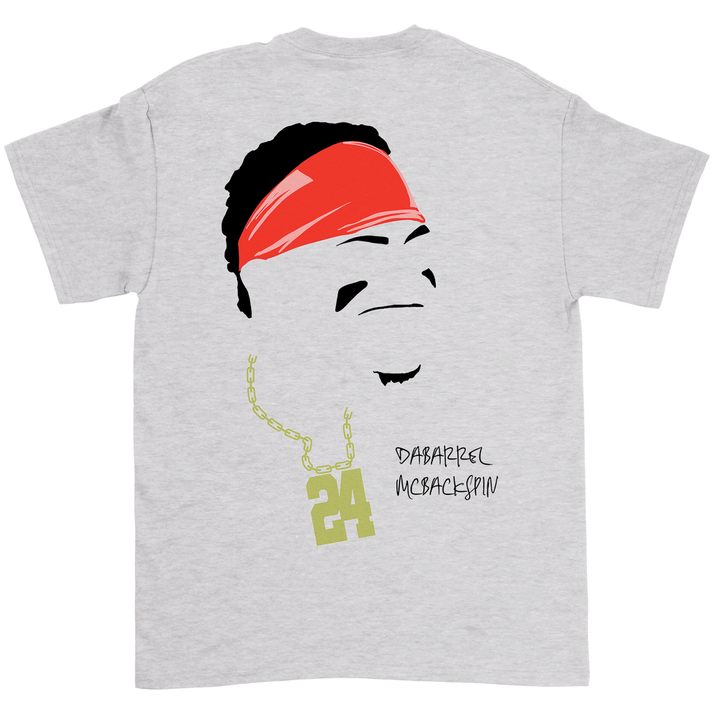 Dakota McFadden - DaBarrel McBackspin Youth T-Shirt - Grey Hoodie, Sweatshirt | PureTeeCo.com (Image 3)
