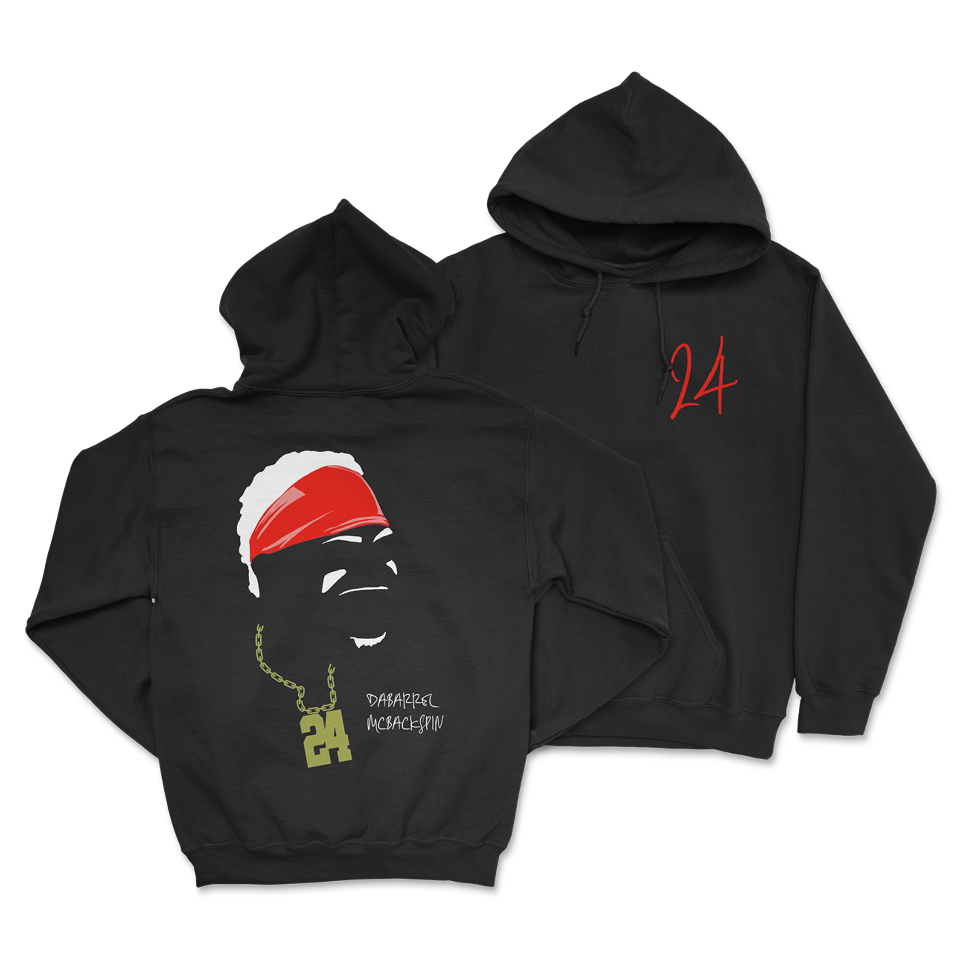 Dakota McFadden - DaBarrel McBackspin Hoodie T-Shirts, Sweatshirt | PureTeeCo.com (Image 1)